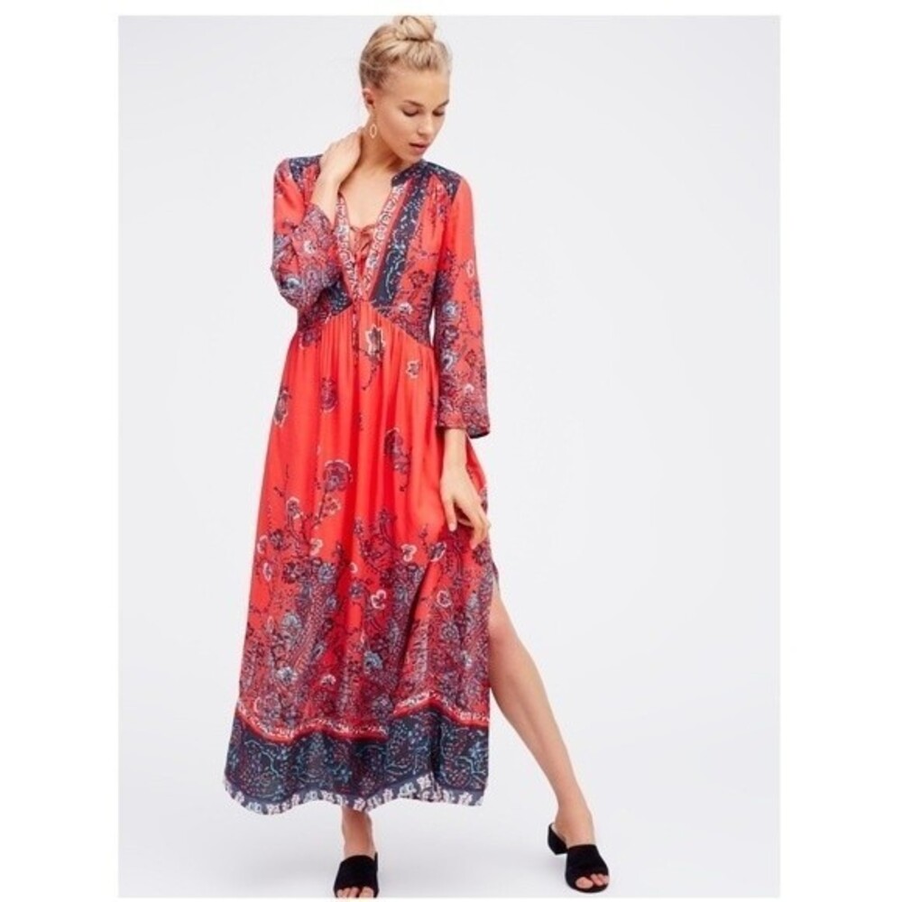 Free People If You Only Knew Maxi Dress XS NWOT